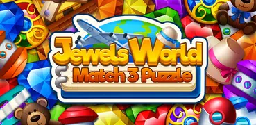 Jewels World Match 3 Puzzle