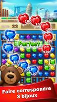 Jewels World Match 3 Puzzle Affiche