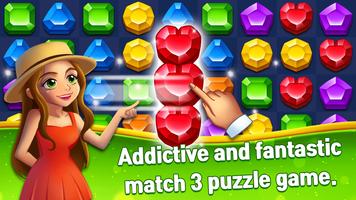 Jewels City POP : Match 3 পোস্টার