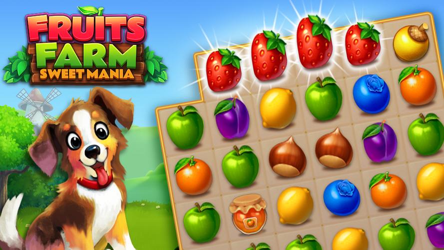 android icin fruits farm sweet mania apk yi indir
