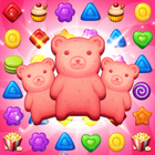 Sweet Candy Pop Match 3 Puzzle ícone