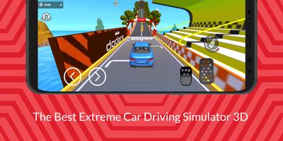 Extreme Car Driving Simulator 3D Stunts Affiche