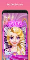 👸💄 Salon princesse - maquill Affiche