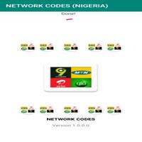 NETWORK USSD CODES (NIGERIA) Affiche