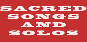 SACRED SONGS AND SOLOS