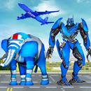 Elephant Robot Game :Robot Car Transformation Game APK