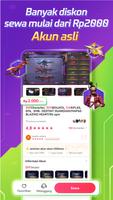 UGGAME - Sewa akun game murah screenshot 1