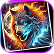 Fire Wolf Theme keyboard