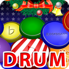 My baby Xmas drum آئیکن