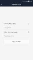 Ghost On Screen Prank App Affiche