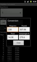 RepMax Calculator capture d'écran 1