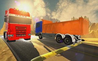 2 Schermata Big truck driving – off road drive truck games