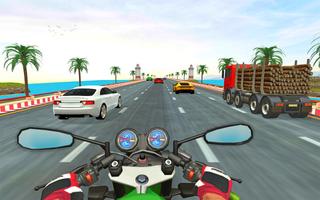 Bike rider highway racer 3d- N plakat