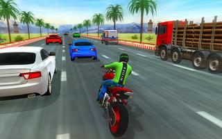 Bike rider highway racer 3d- N تصوير الشاشة 1