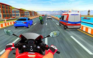 Bike rider highway racer 3d- N screenshot 2