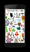 Poster Animali suoni per i bambini