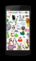 Animals sounds for children poster