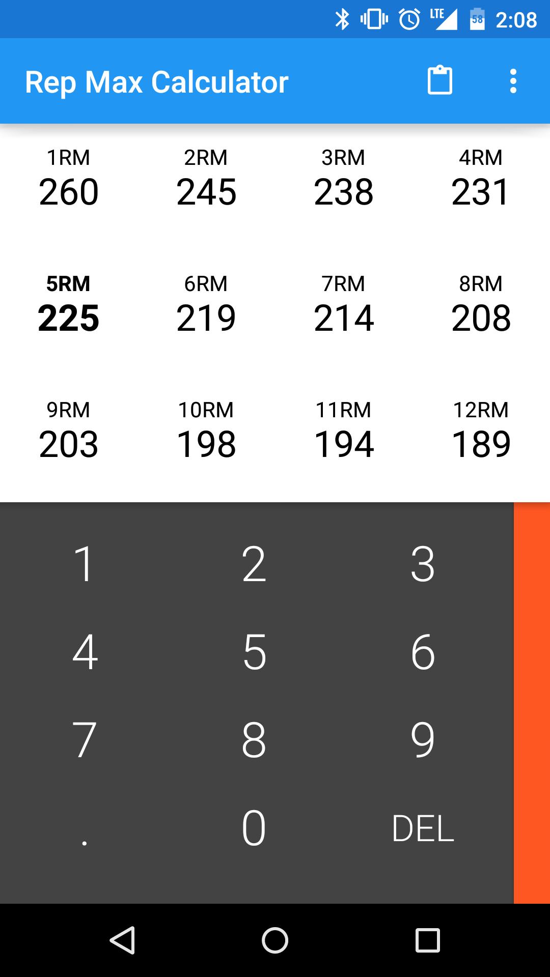 Rep Max Calculator APK for Android Download