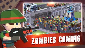 1 Schermata Zombie War : games for defense