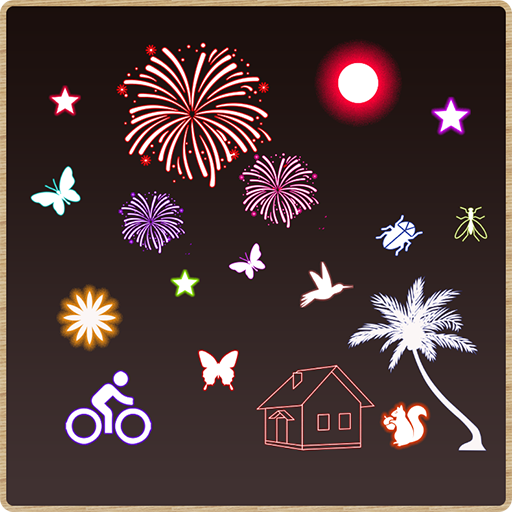 The world night sky : draw & color collections