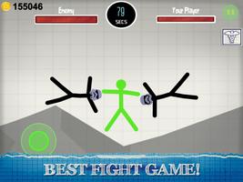 Stickman Fighting games - 2 player Warriors Games captura de pantalla 3