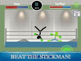 Stickman Fighting games - 2 player Warriors Games تصوير الشاشة 1