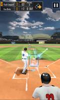 Realer Baseball 3D Plakat