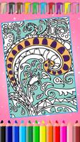 Doodle arte para colorear captura de pantalla 1