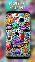 Doodle Art Wallpaper Affiche