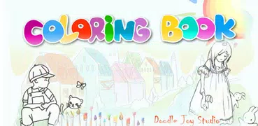 Kids Coloring Book Box