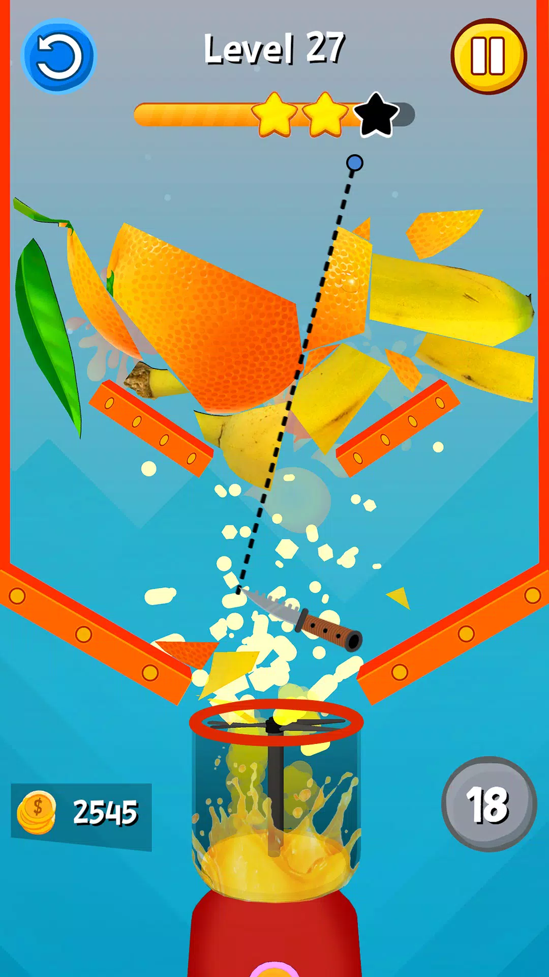 Crazy Fruits - slice master Game for Android - Download