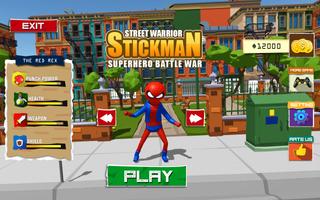 1 Schermata Stickman War City Fighter Gang