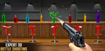 Bottle Shooting: jogos de arma