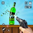 Botol Gun menembak permainan ikon