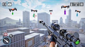 Bottle Shooting: jogos de arma imagem de tela 2