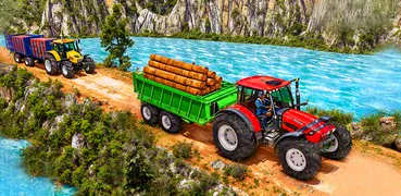 Tractor trolley Offroad Games