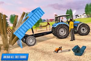 Tractor trolley Offroad Games スクリーンショット 1