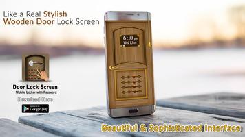 پوستر Door lock Screen – Stylish Door Lock With Password