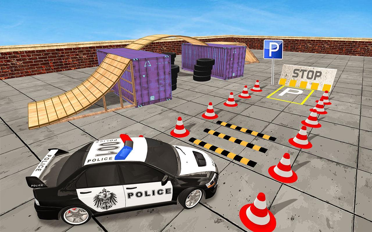 Modern Police Car Parking Car Driving Games For Android Apk Download - police gui car roblox