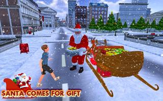 Christmas Santa Rush Gift Delivery- New Game 2020 पोस्टर