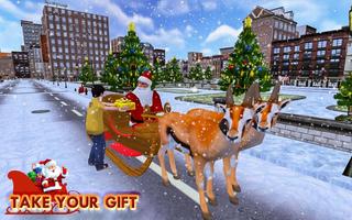 Christmas Santa Rush Gift Delivery- New Game 2020 screenshot 1