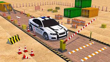 Modern Police Car Parking 2- Car Driving Games imagem de tela 1