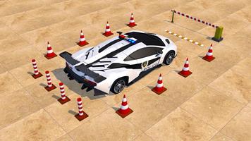 Modern Police Car Parking 2- Car Driving Games imagem de tela 2