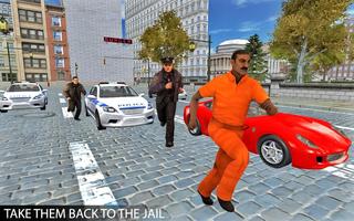 Drive Police Car Gangster Game imagem de tela 3