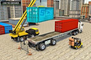 Lifter Cargo Simulator 3D Fork-lifter Game Affiche