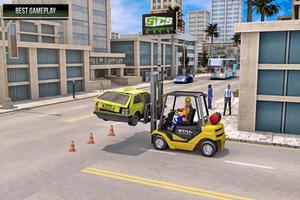 Lifter Cargo Simulator 3D Fork-lifter Game syot layar 1