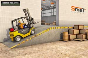 Lifter Cargo Simulator 3D Fork-lifter Game скриншот 3