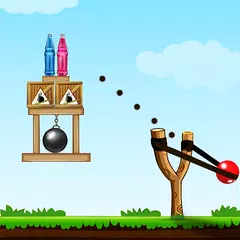 Juego de disparar botellas