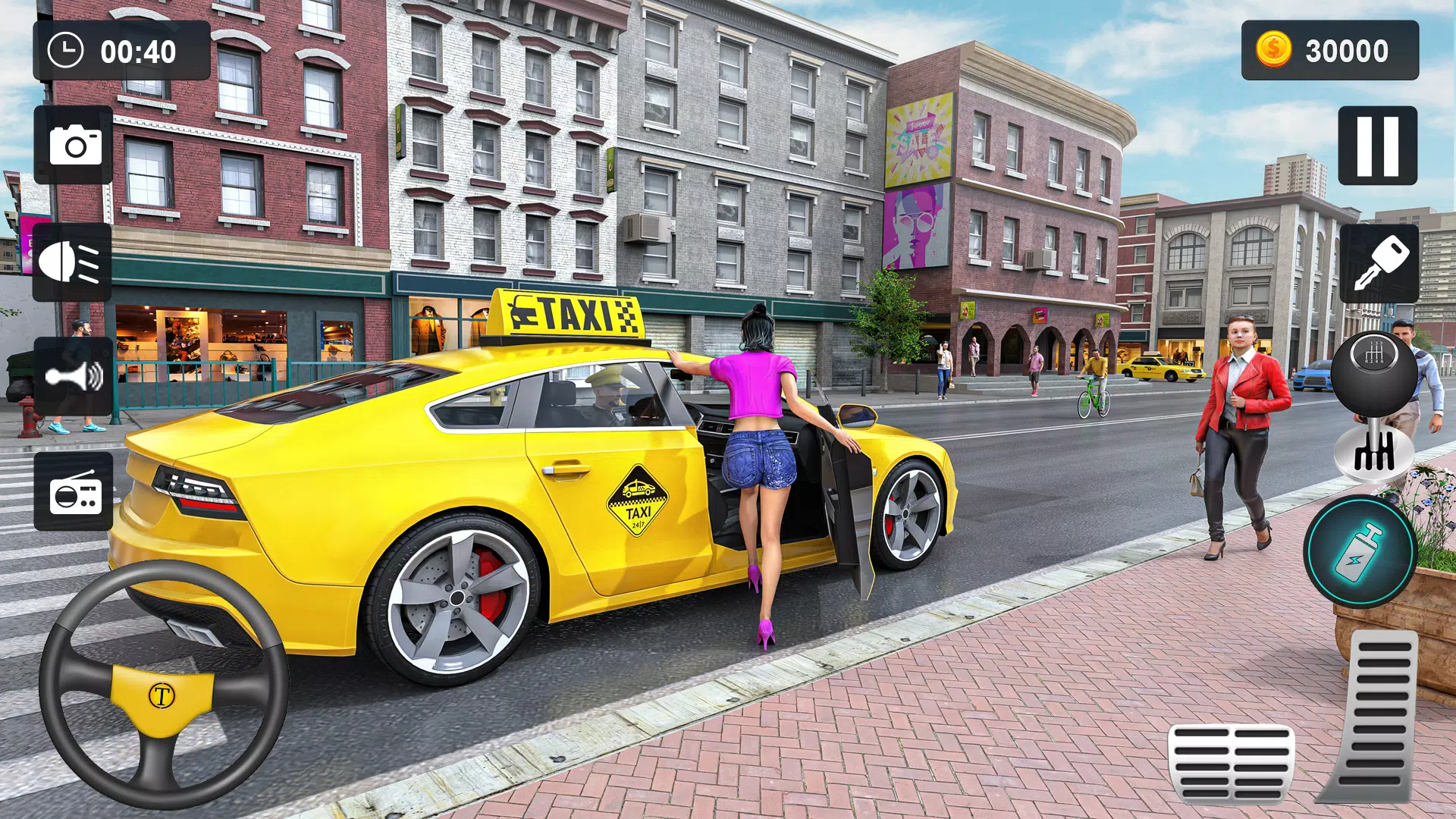 Play Modern City Taxi Car Simulator