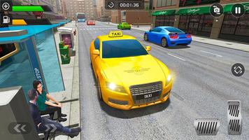 برنامه‌نما Modern City taxi cab driver - taxi simulator 2020 عکس از صفحه